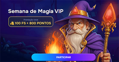 Semana dos jogadores VIP de casino.